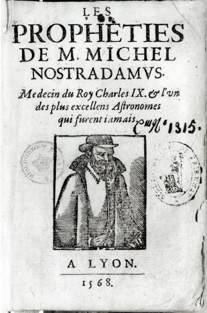 A Nostradamus jóslatait tartalmazó A próféciák című mű