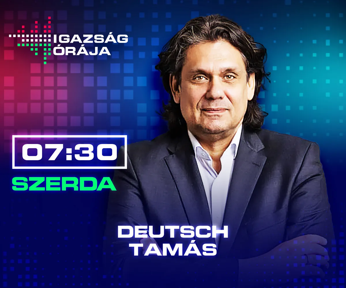 Deutsch Tamás az Igazság órája műsorának vendége, igazsagoórája, deutschtamás, deutsch