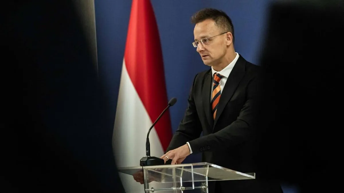Szijjártó Péter (Fotó: MTI)