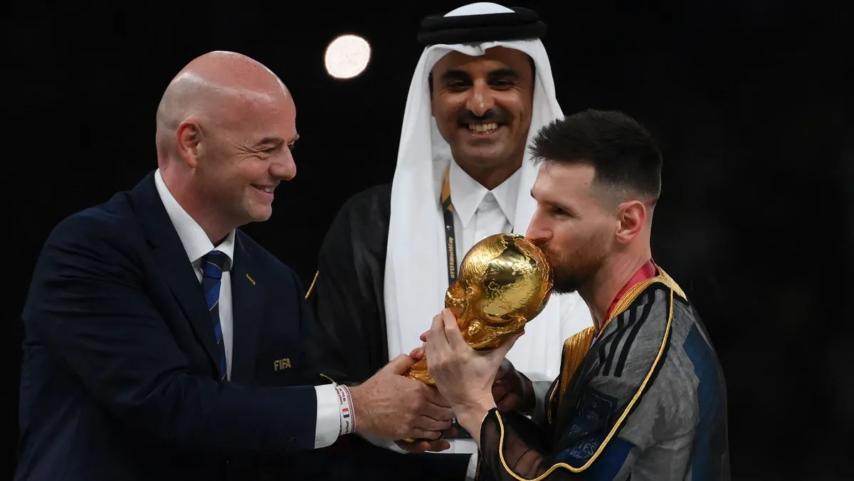 Gianni Infantino a foci-vb kapcsán szólalt meg