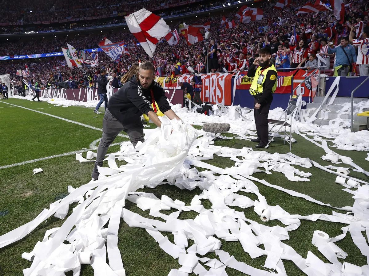 A madridi szurkolók elképesztő hangulatot csináltak az Arsenal elleni meccs előtt