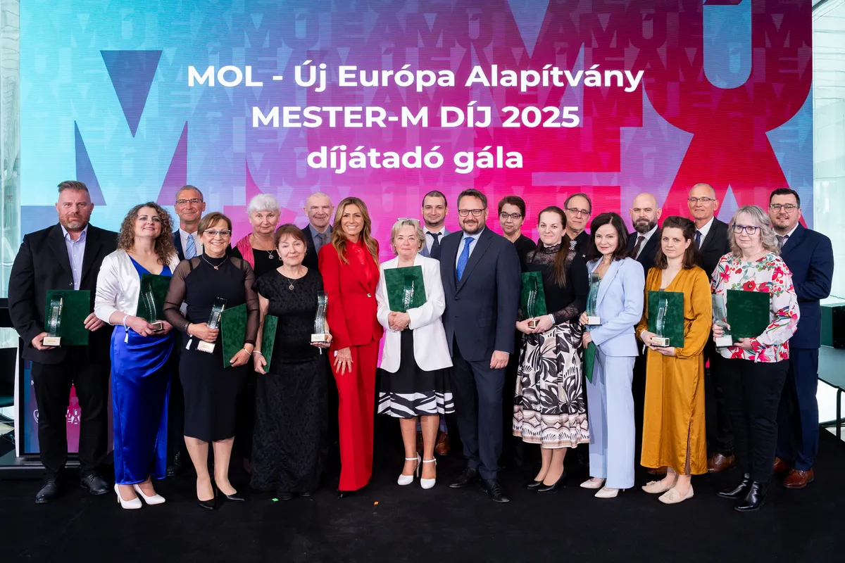 Budapesten adták át a Mester-M Díj 2026-os elismeréseit: 18 pedagógus, művésztanár és edző részesült a rangos díjban és az ötmillió forintos jutalomban