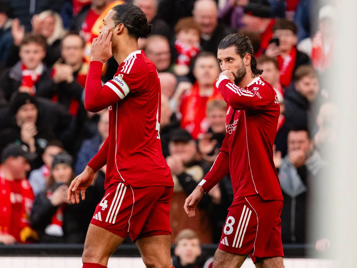 Szoboszlai Dominikot csak liverpooli csapattársa, Virgil van Dijk előzi meg a listán Fotó: MI NEWS / NurPhoto