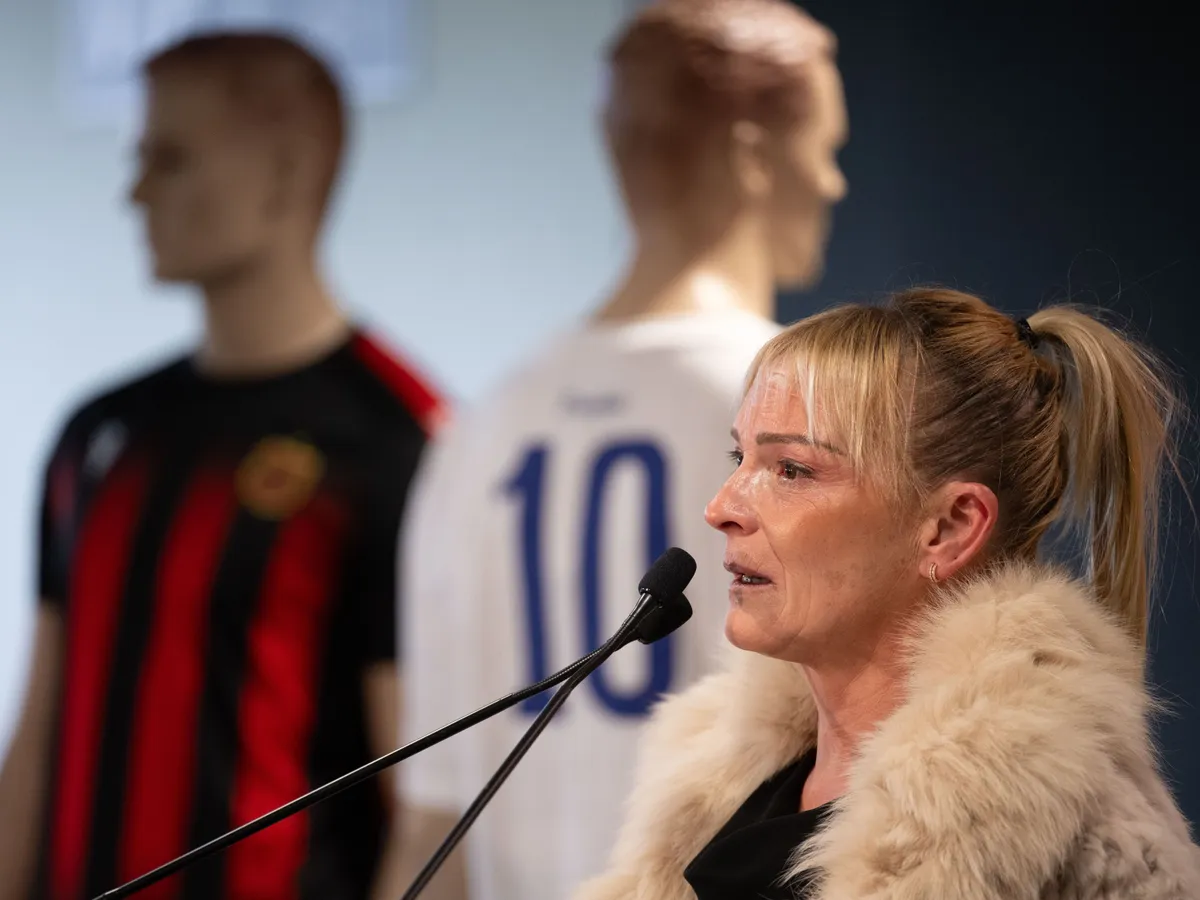 Budapest, 2026. április 2.
Isabel Damborena Puskas, Puskás Ferenc unokája az állampolgársági ünnepségén a Bozsik Arénában 2026. április 2-án.
MTI/Szigetváry Zsolt