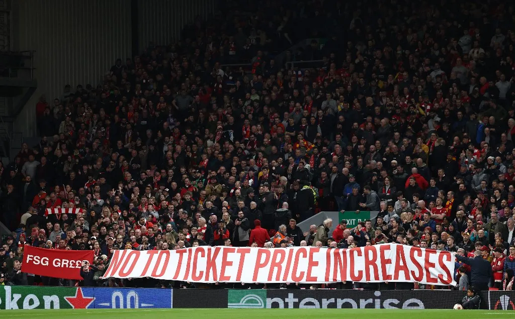 A Liverpool-szurkolók nem először tiltakoznak majd a jegyárak miatt