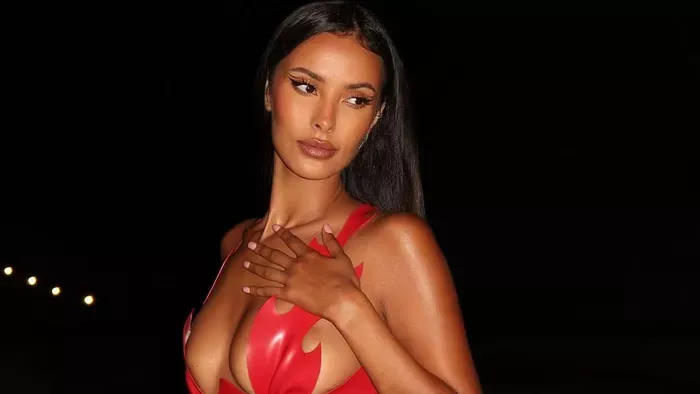 A Manchester City sztárjának bombatestű barátnője ellopta a show-t Tyson Fury meccsén – galéria