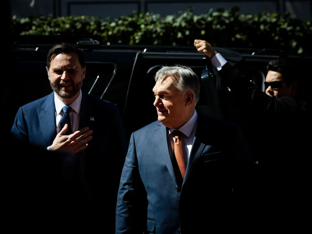 Orbán Viktor, OrbánViktor, James David Vance, JamesDavidVance, amerikai alelnök, 2026.04.07. OrbánViktorDavidVance
