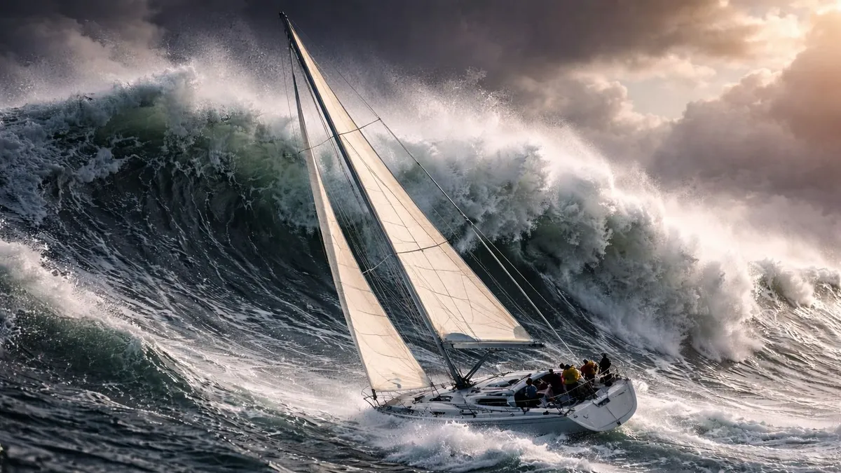 A cunami egy pusztító erejű szökőár - hullám vagy hullámsorozat -, melyet tenger alatti földrengés, vulkánkitörés vagy földcsuszamlás vált ki