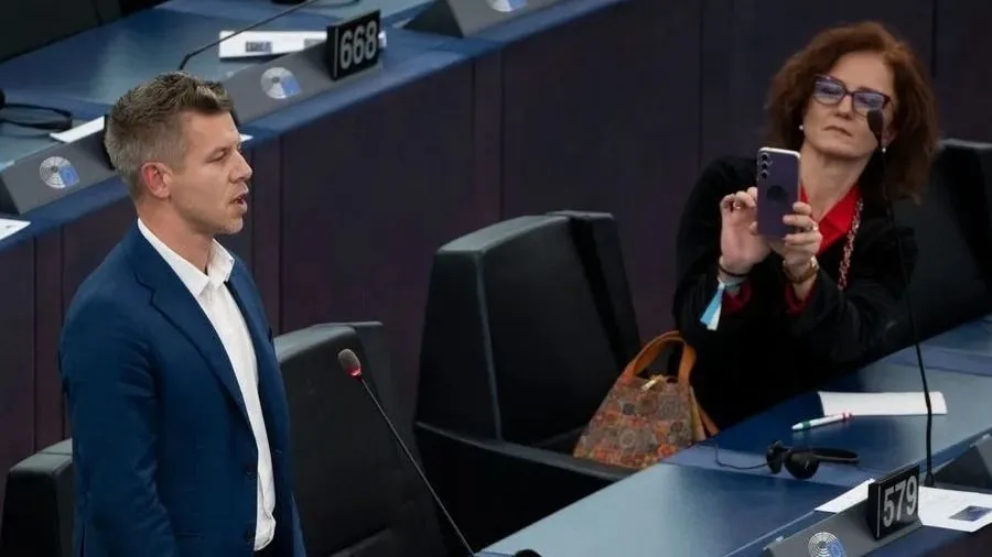 Magyar Péter és Gerzsenyi Gabriella, Tiszás