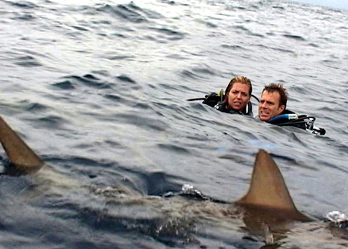 4. Blanchard Ryan and Daniel Travis in Open Water, Photo by Laura Lau.&nbsp; Lions Gate Films