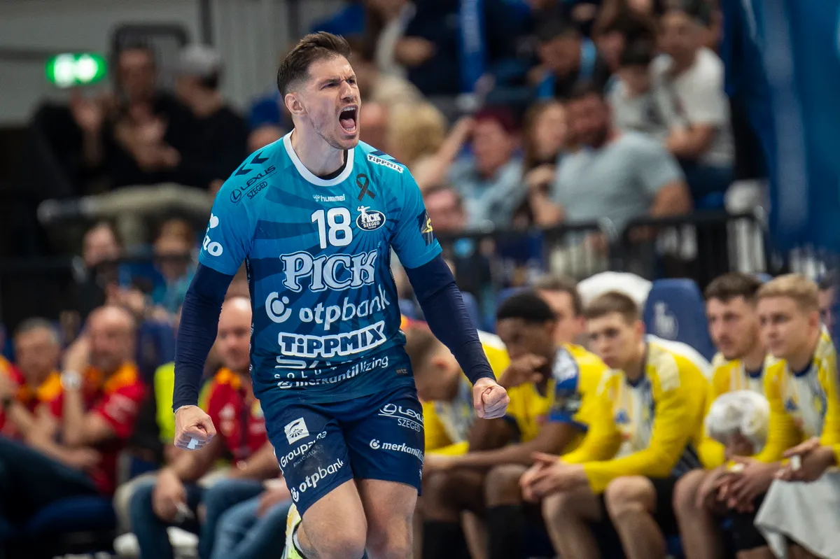 A Szeged hatalmasat küzdve jutott a legjobb nyolc közé a Bajnokok Ligájában