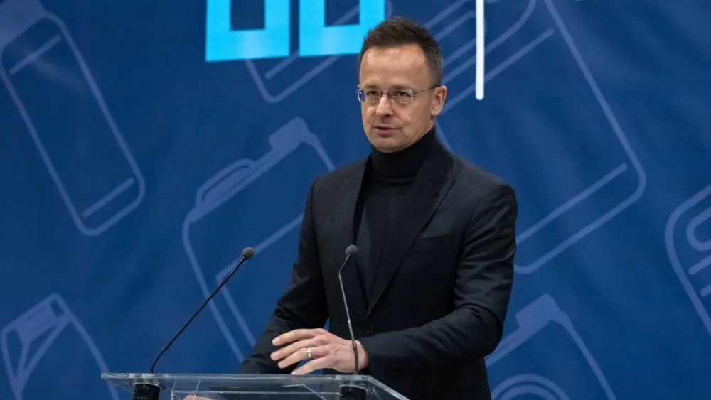 Szijjártó Péter külgazdasági és külügyminiszter (Fotó: MTI)