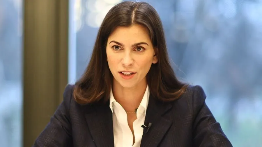 Szentkirályi Alexandra, a fővárosi Fidesz frakcióvezetője. 