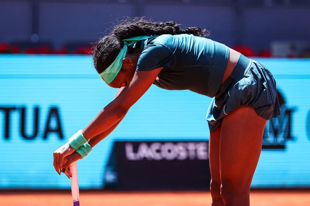 A klasszis amerikai teniszező, Coco Gauff megterhelő meccsen van túl