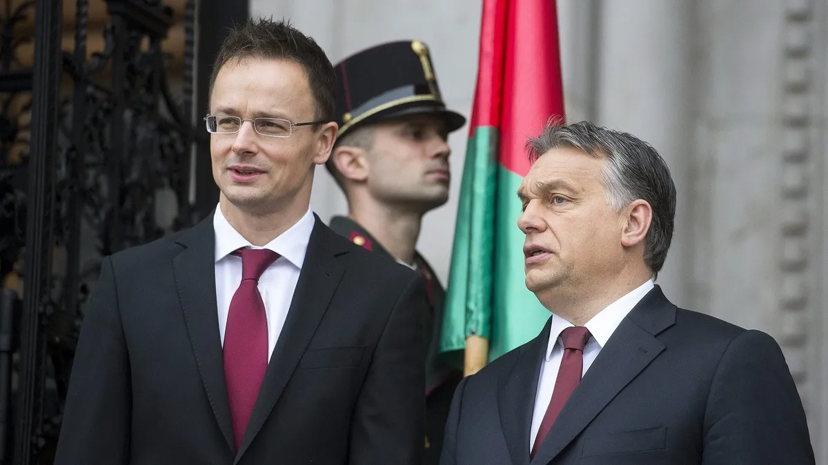Orbán Viktor kiállt minisztere mellett (Fotó: MTI/ Koszticsák Szilárd)