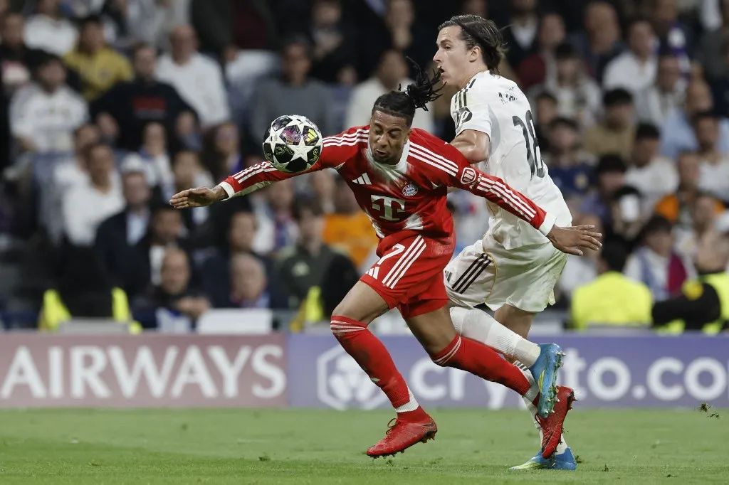 A Bayern München sztárja, Michael Olise sok gondot okozott a Real Madrid védelmének