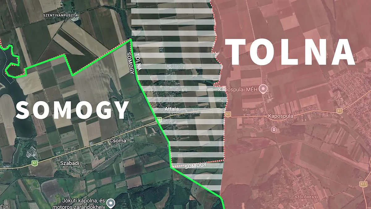 Népszavazáson mondtak véleményt az attalaiak arról, hogy a település elhagyja-e Tolna vármegyét, és Somogyhoz csatlakozik-e Fotó: sonline.hu
