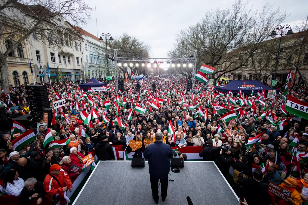 Választás 2026 - Orbán Viktor Békéscsabán