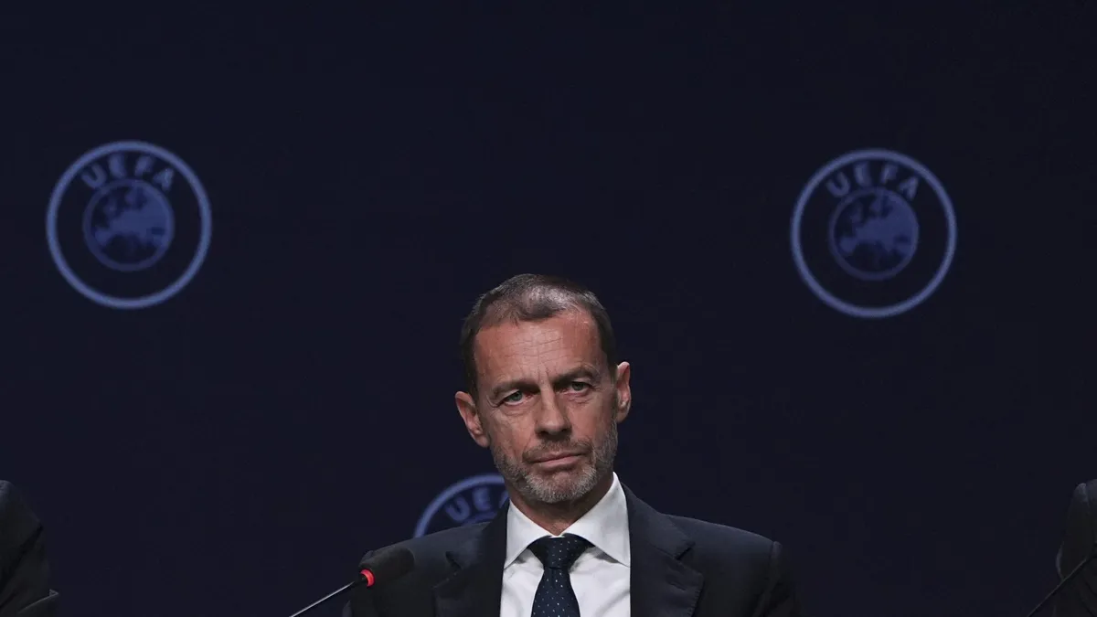 Aleksander Ceferin, az UEFA kemény kritikával illette az olaszok infrastruktúráját 