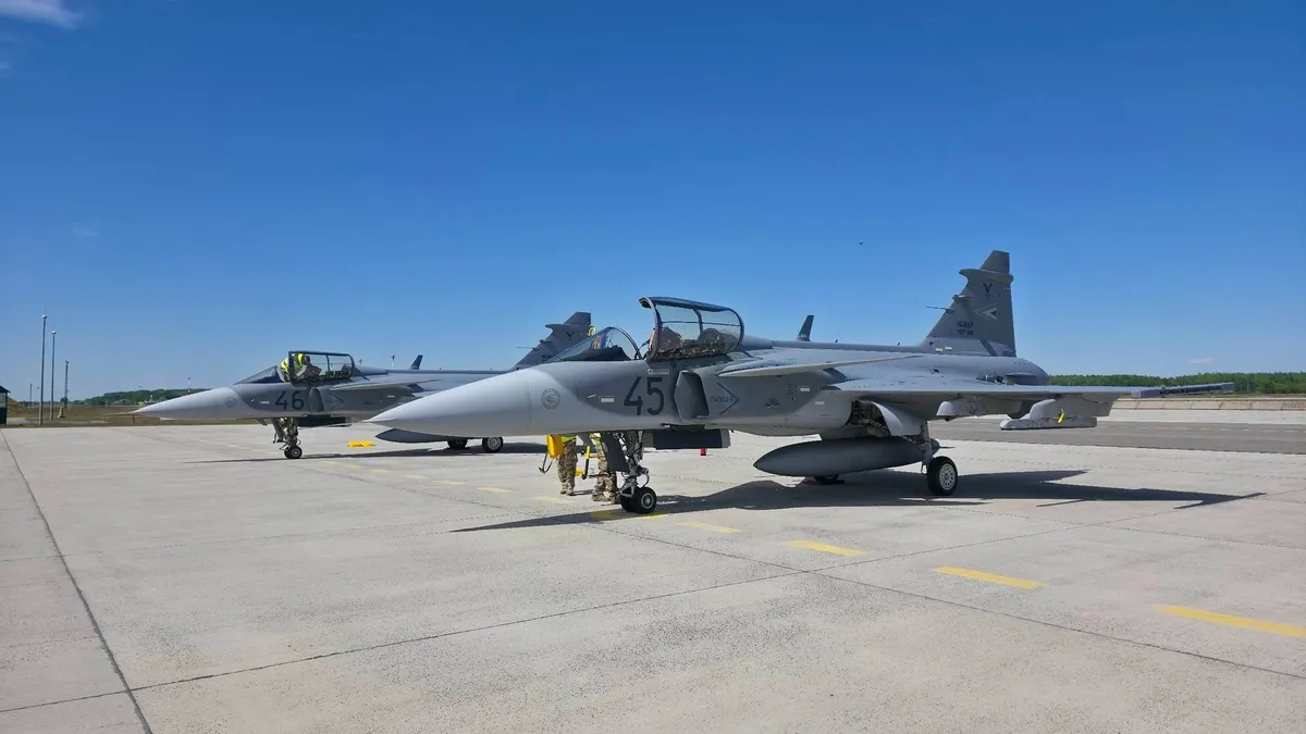 Gripen harcászati repülőgép
