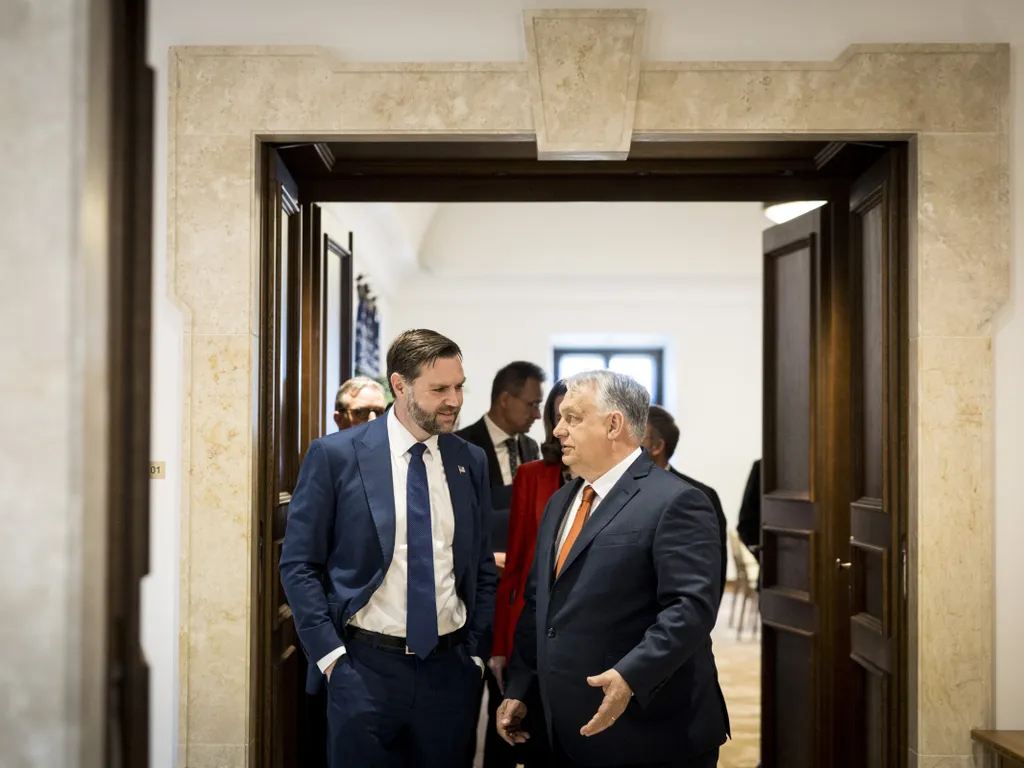 Orbán Viktor, OrbánViktor, James David Vance, JamesDavidVance, amerikai alelnök, OrbánViktorDavidVance, JD Vance, JDVance, sajtótájékoztató, 2026.04.07.
