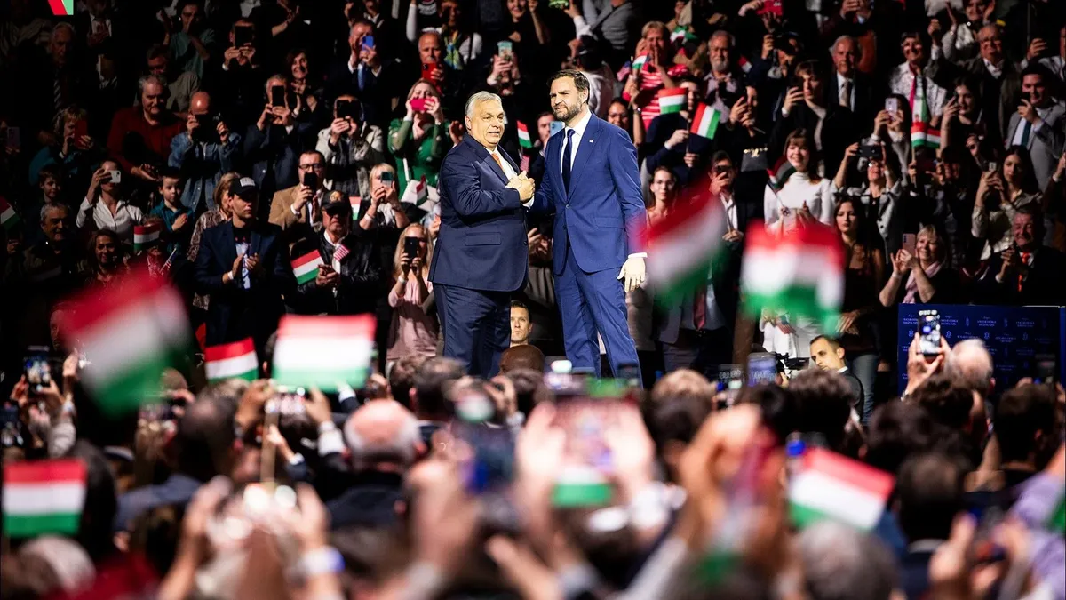 Orbán Viktor szerint történelmi jelentőségű JD Vance amerikai alelnök Magyarországi látogatása