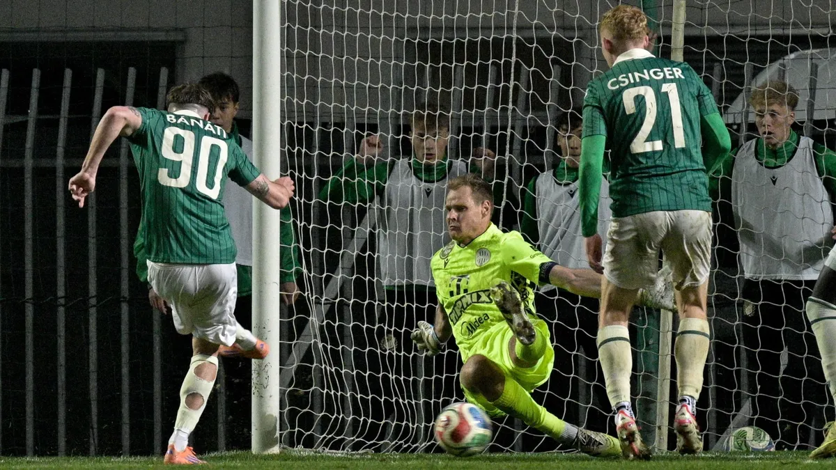 Egy gól döntött az ETO-Fradi rangadón