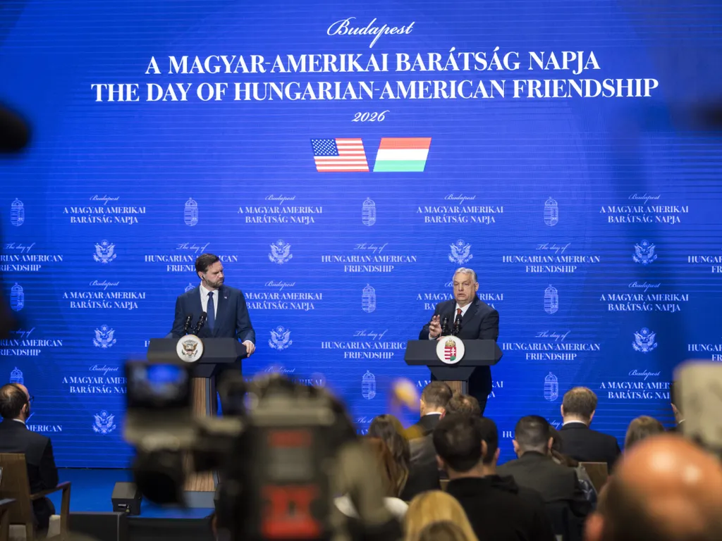 Orbán Viktor, OrbánViktor, James David Vance, JamesDavidVance, amerikai alelnök, OrbánViktorDavidVance, JD Vance, JDVance, sajtótájékoztató, 2026.04.07.