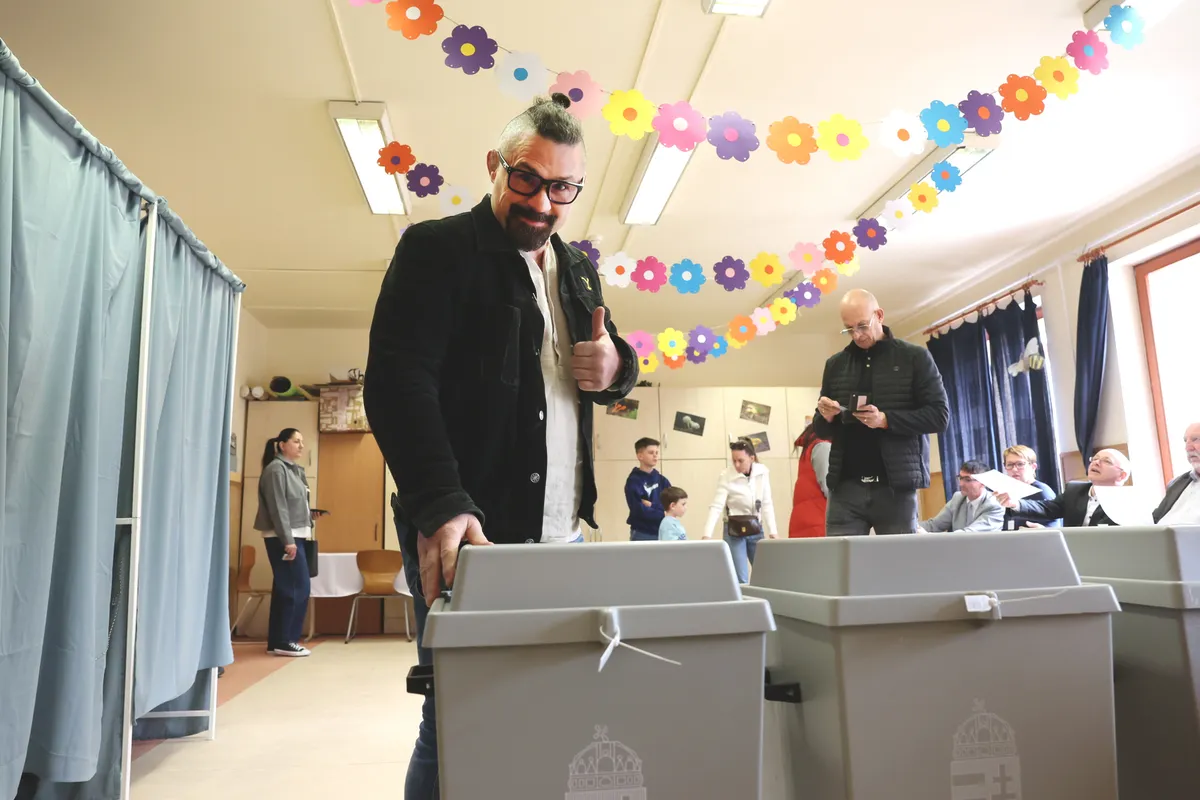 Bárdosi Sándor, BárdosiSándor, olimpiai ezüstérmes birkózó, Országgyűlési képviselők választása, országgyűlésiképviselőkválasztása, Magyarország, választások, választások2026, választások2026szavazás, szavazás, szavazat, voks, 2026.04.12.