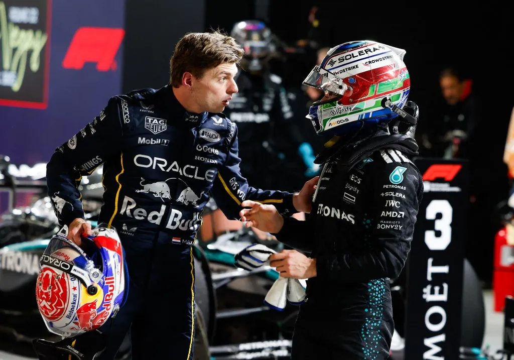 George Russell nem tart attól, hogy Max Verstappen kitúrná a Mercedes Forma-1-es csapatánál