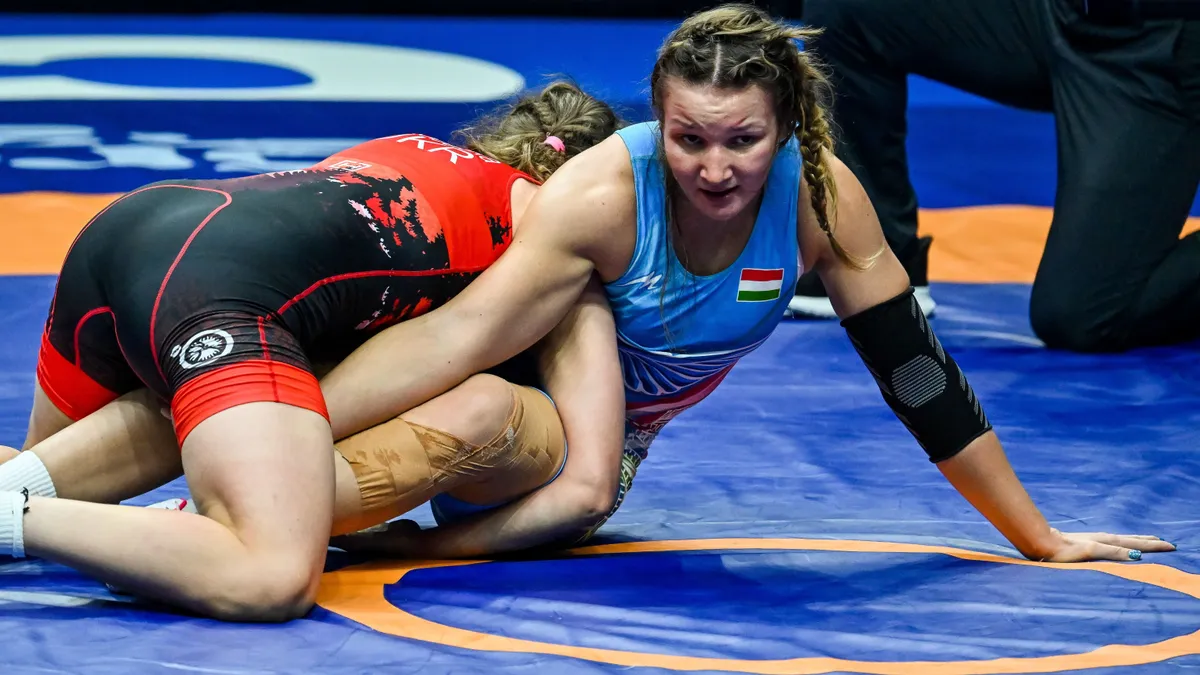 Szabados Noémi egy ponttal veszítette el bronzmeccsét a birkózó Eb-n