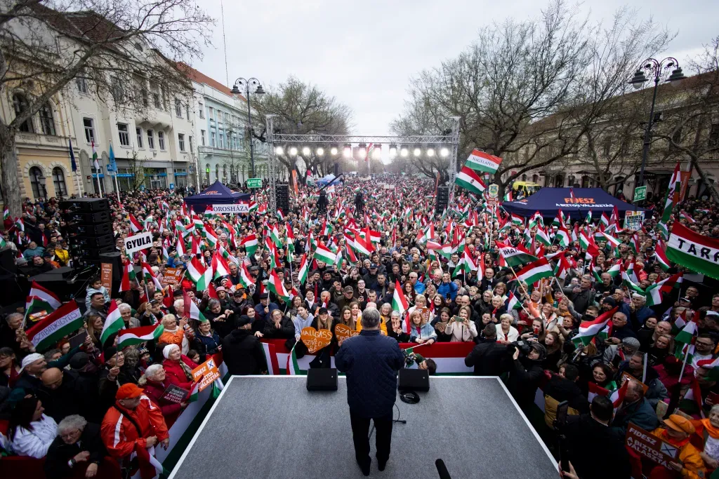 Orbán Viktor miniszterelnök országjárásának soproni állomása