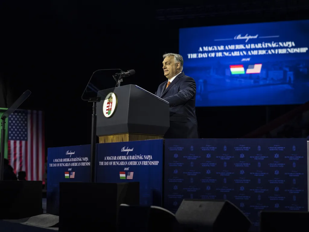 Orbán Viktor, OrbánViktor, James David Vance, JamesDavidVance, amerikai alelnök, OrbánViktorDavidVance, JD Vance, JDVance, nagygyűlés, MTK Sportpark, MTKSportpark, 2026.04.07.