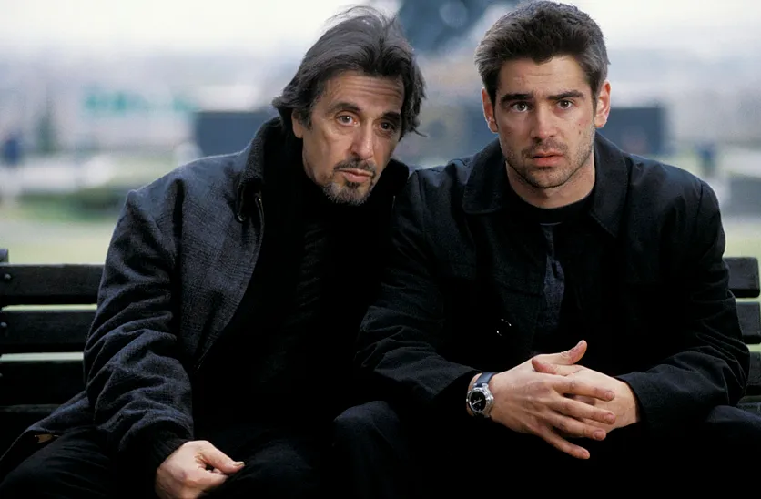 'The Recruit' by Roger Donaldson; starring Al Pacino, Colin Farrell. Made in USA, 2003.