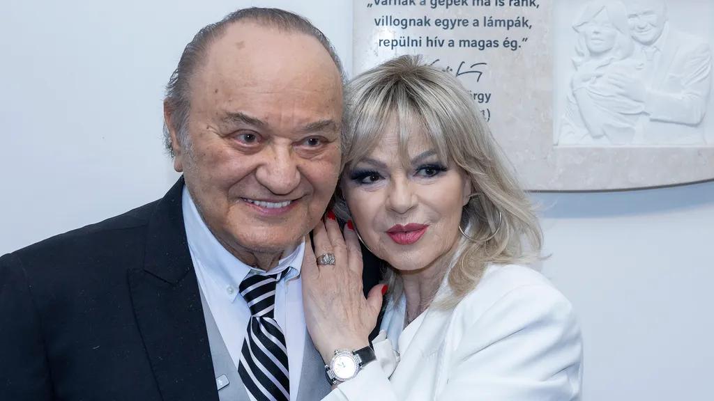 Korda György és Balázs Klári 40 éve házasok