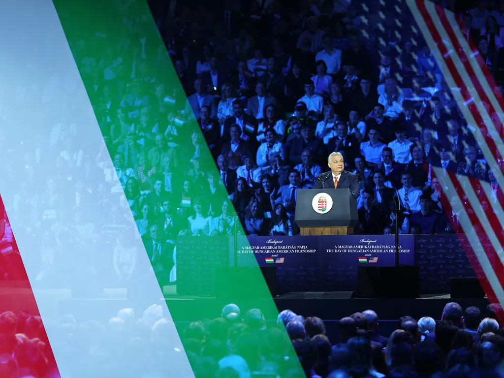 Orbán Viktor, OrbánViktor, James David Vance, JamesDavidVance, amerikai alelnök, OrbánViktorDavidVance, JD Vance, JDVance, nagygyűlés, MTK Sportpark, MTKSportpark, 2026.04.07.