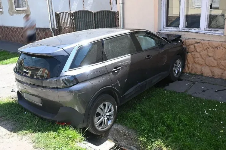 A baleset csak hajszálon múlt, hogy nem tragédiával végződött