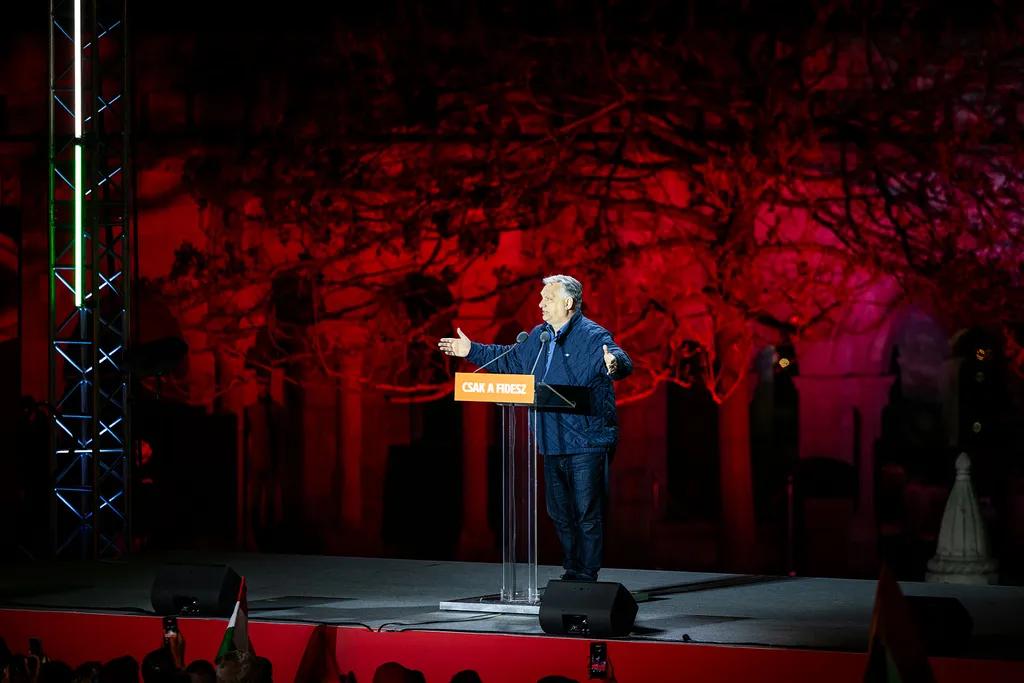 Országjárás, Orbán Viktor, OrbánViktor, OrbánViktorOrszágjárás, kampányzáró, Budapest, OrbánViktorBudapest, 2026.04.11.