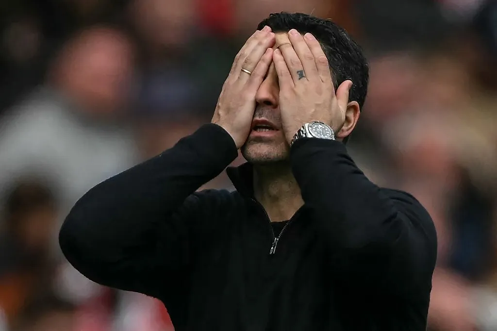 Mikel Arteta reakciója, miután a listavezető Arsenal hazai pályán kapott ki Tóth Alexéktől