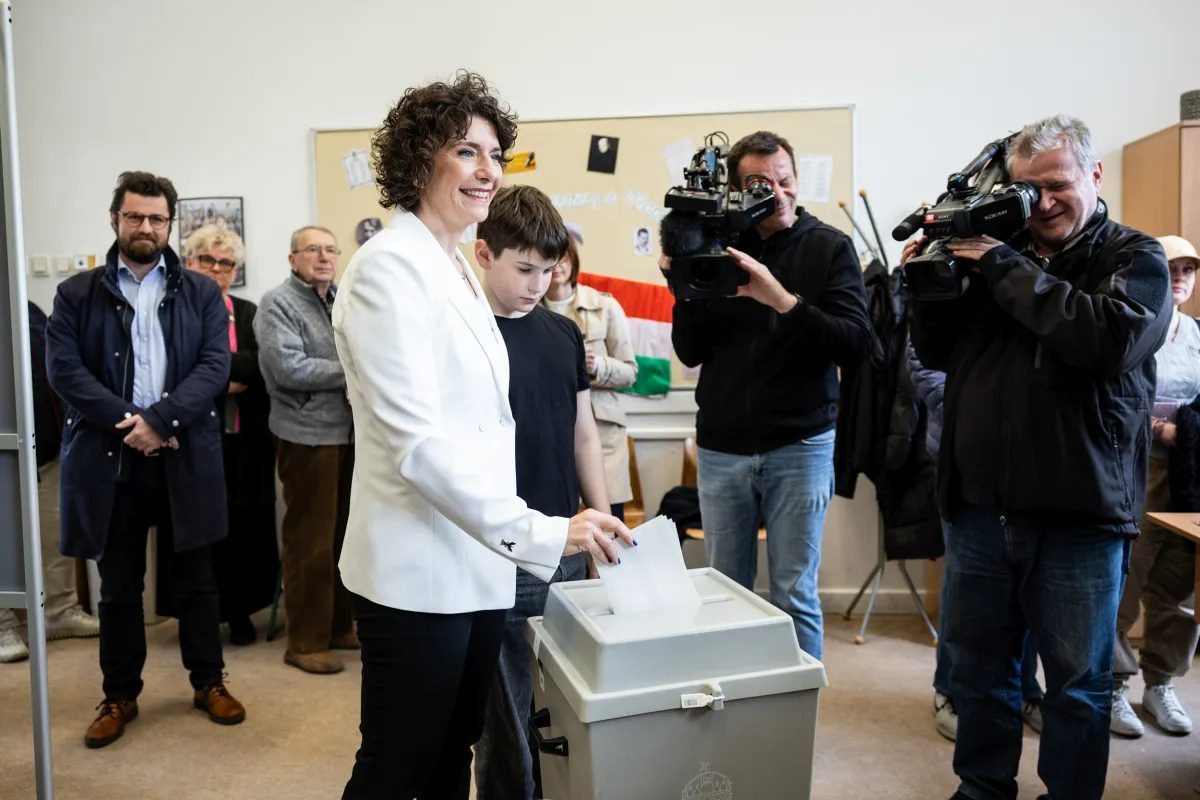 Országgyűlési képviselők választása, országgyűlésiképviselőkválasztása, Magyarország, választások, választások2026, választások2026szavazás, Dobrev Klára, DobrevKlára, DK, Demokratikus Koalíció, DemokratikusKoalíció, szavazás, szavazat, voks, 2026.04.12.