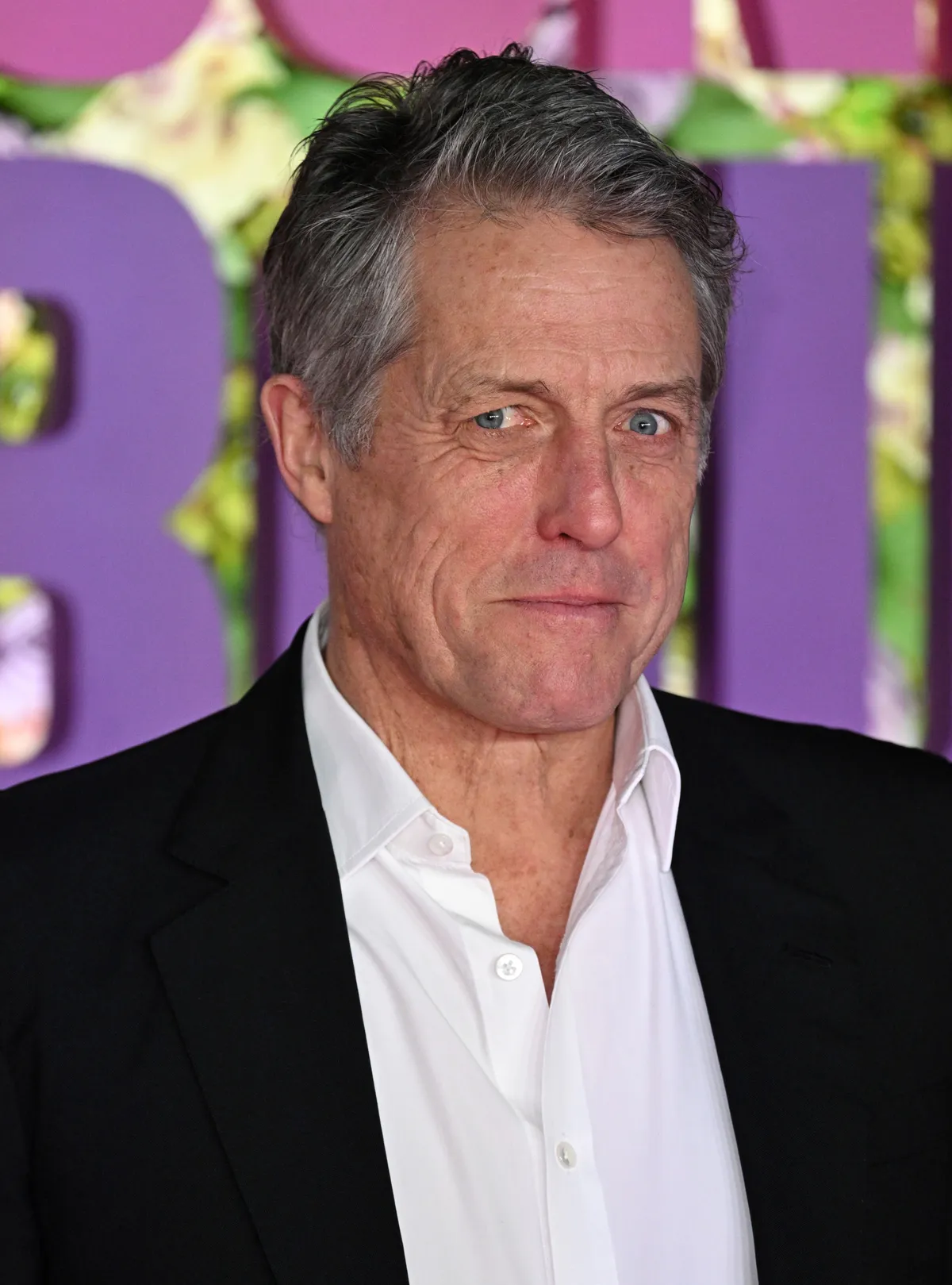 Hugh Grant, arriving at the World Premiere of Bridget Jones: Mad About the Boy, Odeon Cinema, Leicester Square. Credit: Doug Peters/EMPICS