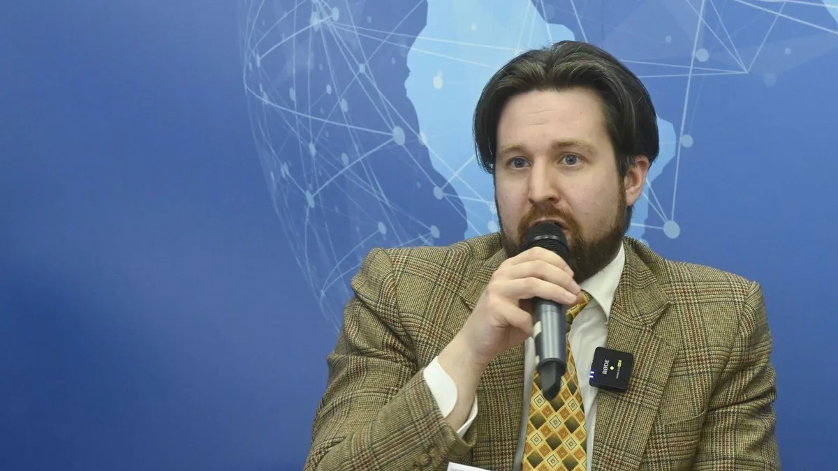 Philip Pilkington, a Magyar Külügyi Intézet vezető kutatója