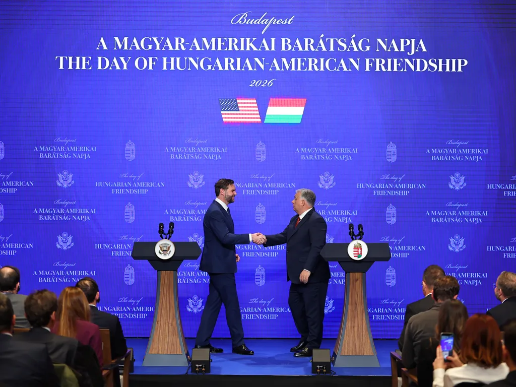 Orbán Viktor, OrbánViktor, James David Vance, JamesDavidVance, amerikai alelnök, 2026.04.07. OrbánViktorDavidVance, JD Vance, JDVance