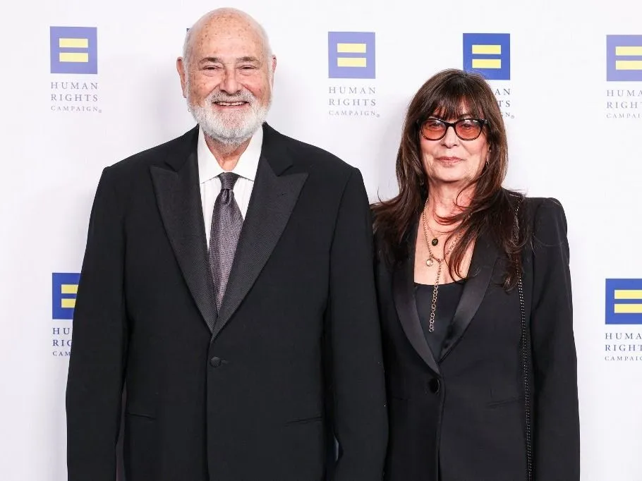 (FILE) Rob Reiner and His Wife Michele Were Killed by Their Son. Rob Reiner and his wife, Michele Singer Reiner, were found after first responders were called to the couple's Brentwood home on Sunday, December 14, 2025 at 3:30 p.m. American actor, director, producer, writer, and political activist Rob Reiner and wife Michele Singer Reiner arrive at the Human Rights Campaign's 2025 Los Angeles Dinner held at the Fairmont Century Plaza on March 22, 2025 in Century City, Los Angeles, California, United States. (Photo by Xavier Collin/Image Press Agency/NurPhoto) (Photo by Image Press Agency / NurPhoto via AFP)