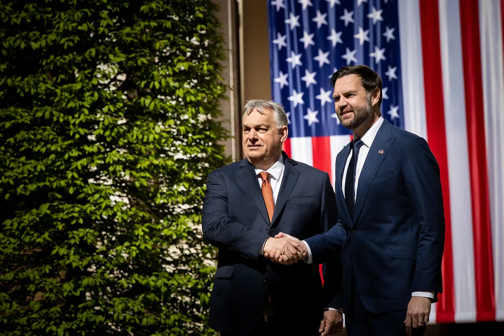 Orbán Viktor, OrbánViktor, James David Vance, JamesDavidVance, amerikai alelnök, 2026.04.07. OrbánViktorDavidVance