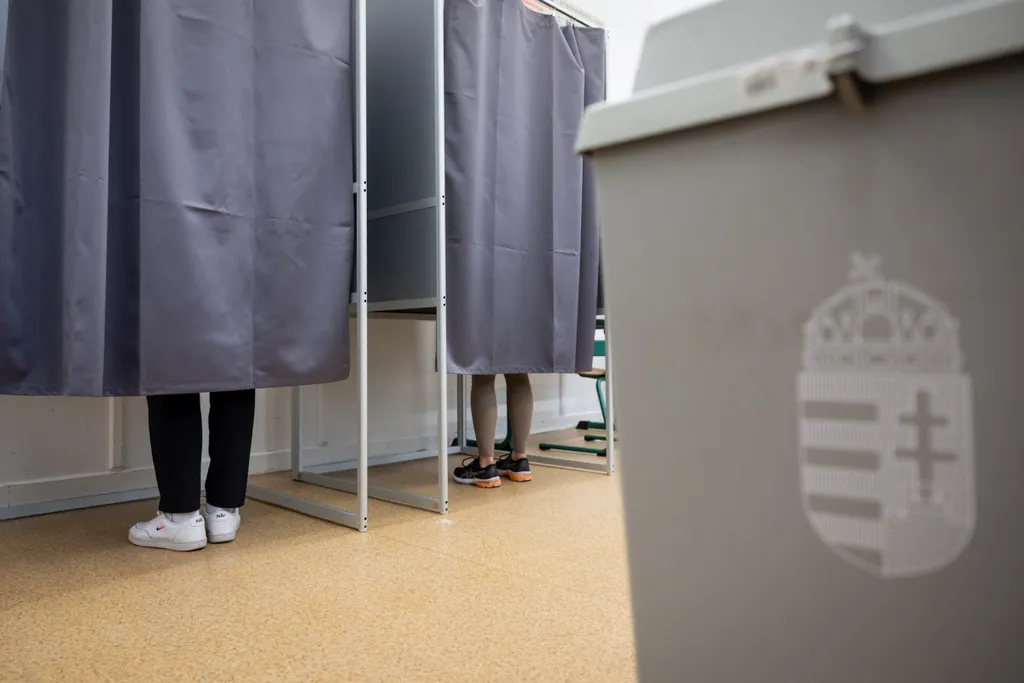 Országgyűlési képviselők választása, országgyűlésiképviselőkválasztása, Magyarország, választások, választások2026, választások2026szavazás, szavazás, szavazat, voks, szavazófülke, 2026.04.12.