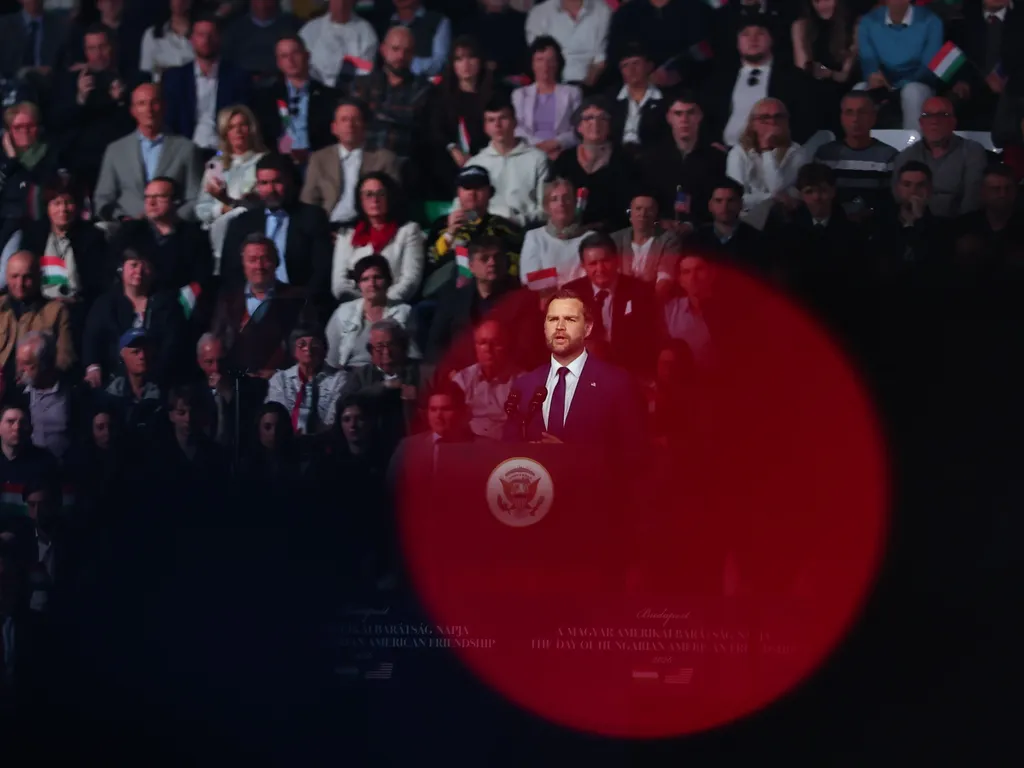 Orbán Viktor, OrbánViktor, James David Vance, JamesDavidVance, amerikai alelnök, OrbánViktorDavidVance, JD Vance, JDVance, nagygyűlés, MTK Sportpark, MTKSportpark, 2026.04.07.