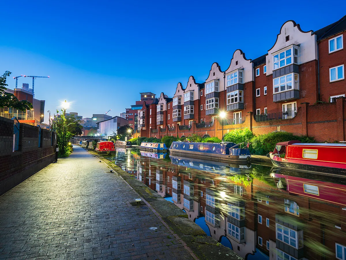 Birmingham látható a fotón