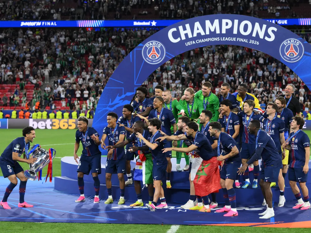 BL, Bajnokok Ligája, BajnokokLigájaBudapest, döntő, PSG - Arsenal, PSGArsenal, szurkoló, hangulat, Budapest, Puskás Aréna, PuskásAréna, mérkőzés, 2026.05.30.