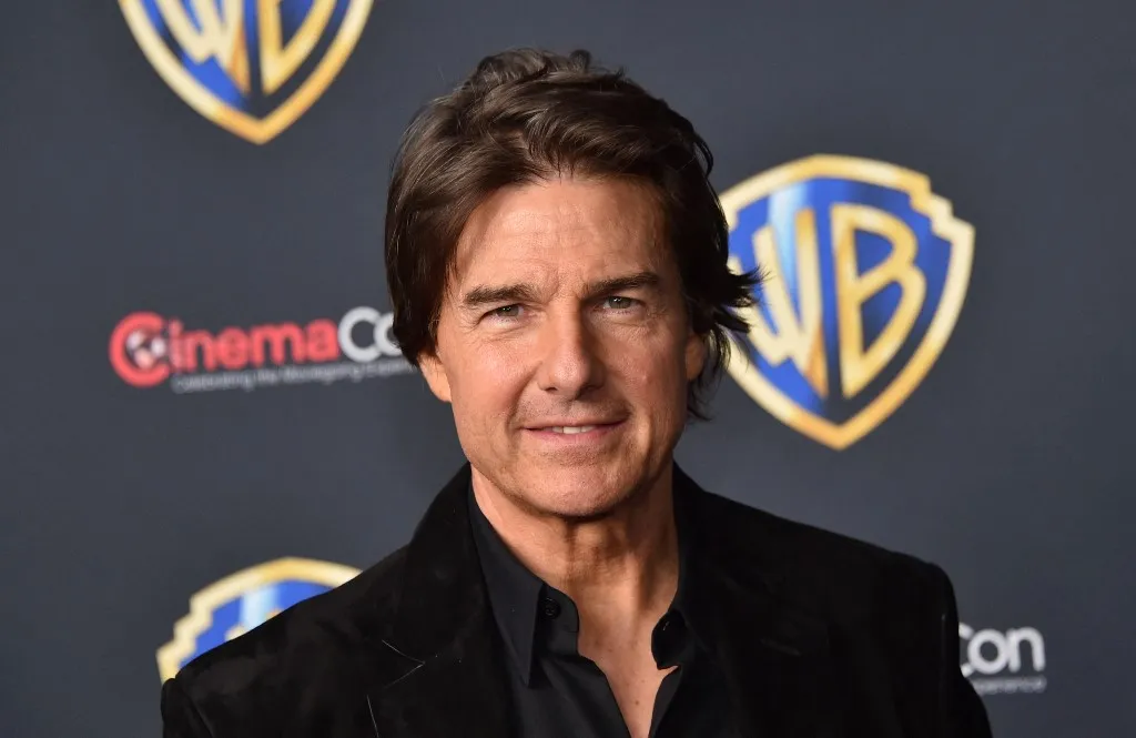 US actor Tom Cruise promotes the upcoming film Digger during Warner Bros photocall at the Colosseum at Caesars Palace in Las Vegas, Nevada, on April 14, 2026. (Photo by Chris Delmas / AFP)
